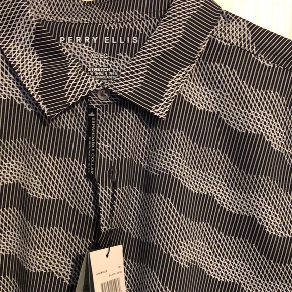 NWT PERRY ELLIS Men’s Shirt . Size XL - Picture 2 of 4